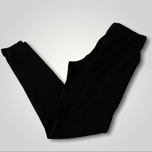 Express Black Cotton Leggings - Picture 1 of 3
